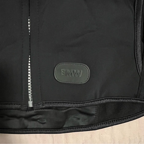 BMW Motorrad Black Zip-Up Jacket Detachable Sleeves - Picture 7 of 12
